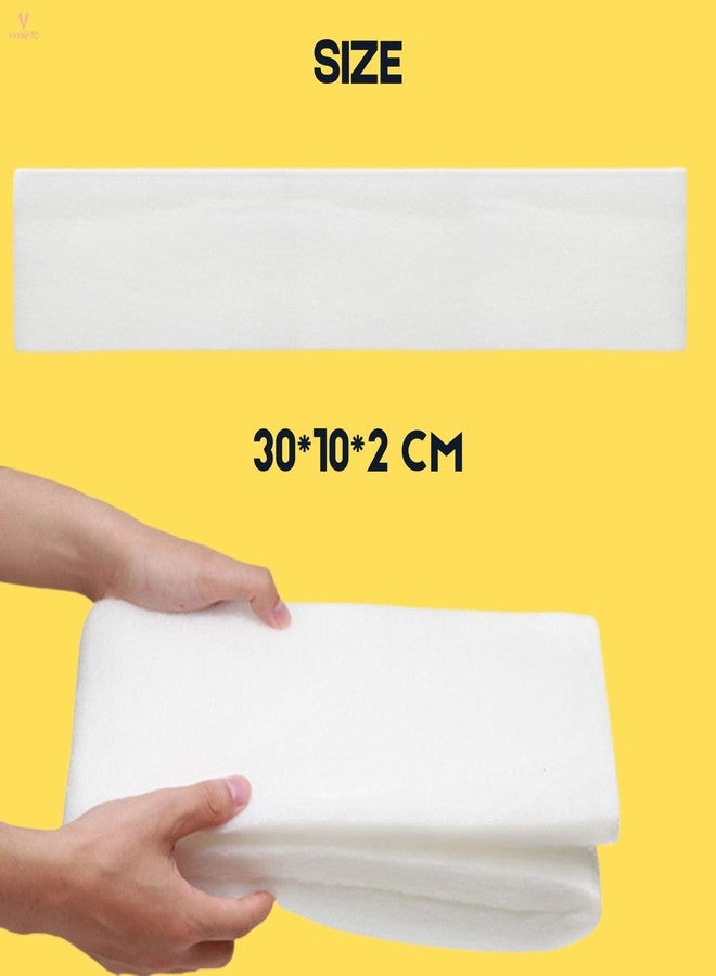 VAYINATO® (Pack of 2) XY-1831 Aquarium Filter Sponge | Super Thick Biochemical Filter Cotton Foam for Fish Tanks | High-Density, Reusable & Washable Bio Sponge | White - Image 5